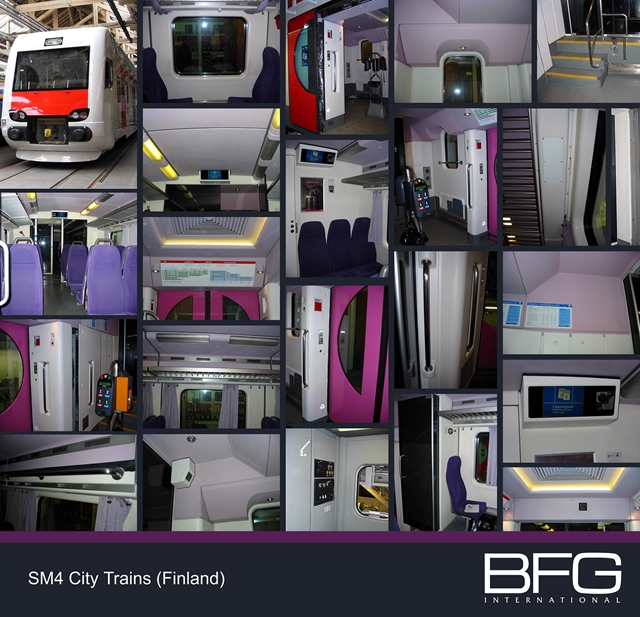 SM4 City Trains Interiors and Front Ends